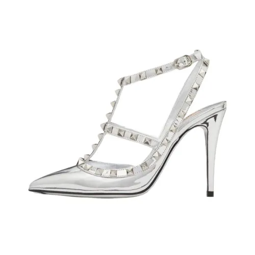 Valentino Garavani Rockstud 100mm Ankle-strap Pumps