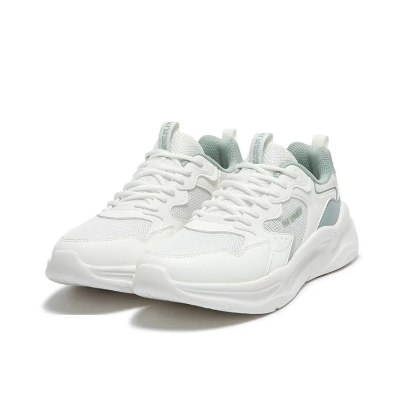 361° Ke Song 2 Anti Slip Wear Resistant Low Top Casual Shoes Women's Light Smoke Green-2