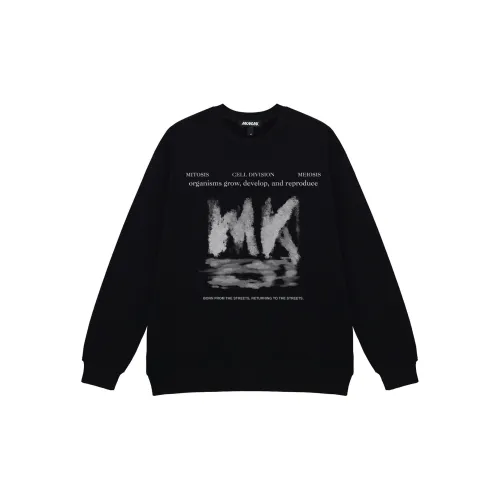 MK MONKEY KING Sweatshirts Unisex Black