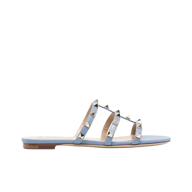 Valentino Garavani Rockstud Flat Sandals-1