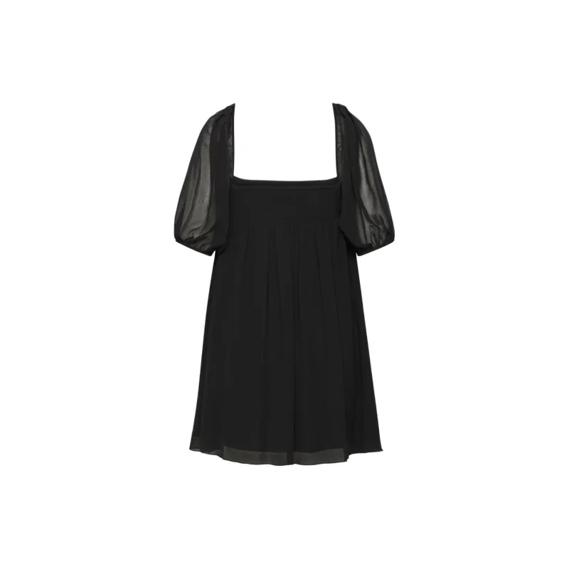 ARITZIA Wilfred Circus Dress Short-Sleeved Dresses Women's Black-1