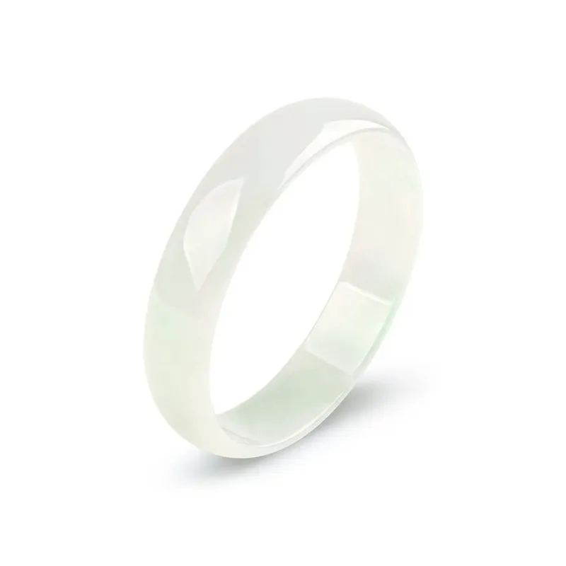 Yi Zhi Jing Bean Type Jadeite Bangles Women's-0