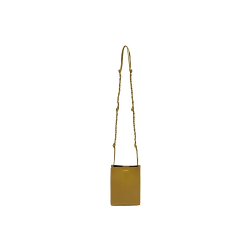 JIL SANDER Tangle Calfskin Shoulder Bag Womens Black