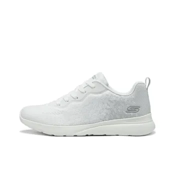 Skechers Bob's Slip-Resistant Breathable Low-Top Casual Shoes Women's White