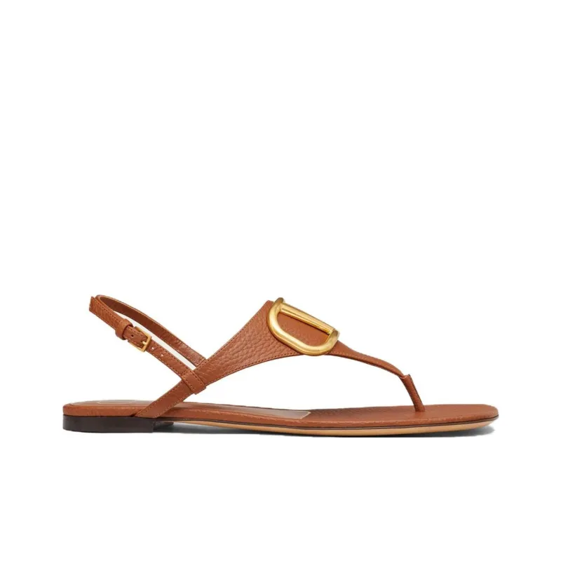 Valentino Garavani VLogo Signature Flat Sandals-1