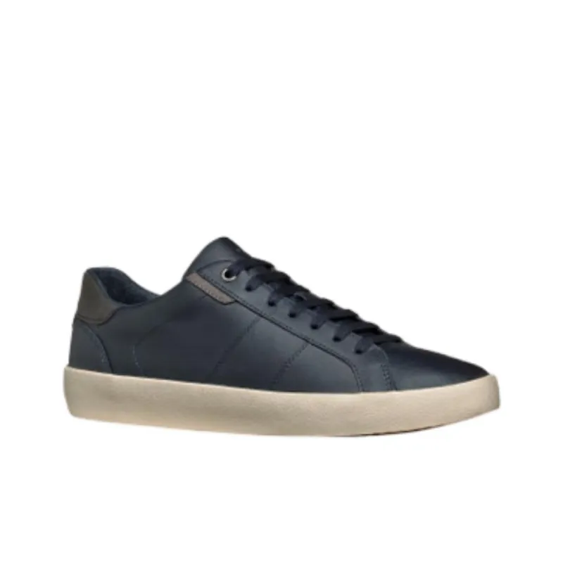 GEOX Anti Slip Wear Resistant Low Top Skateboard Shoes Men's Black-3