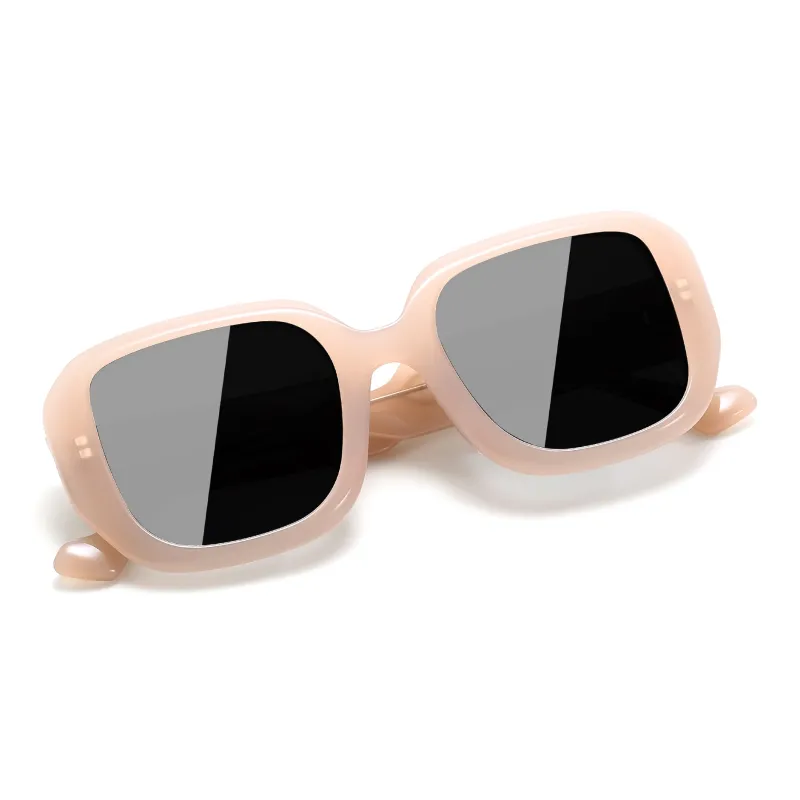 SUYAN Plate Frame Square Sunglasses Unisex-13