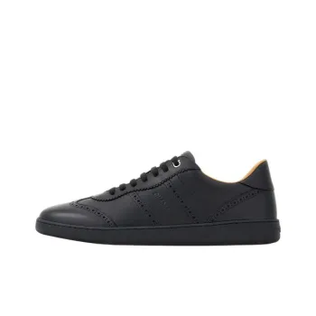 FERRAGAMO Hybride Low Top Skateboard Shoes Men's Black