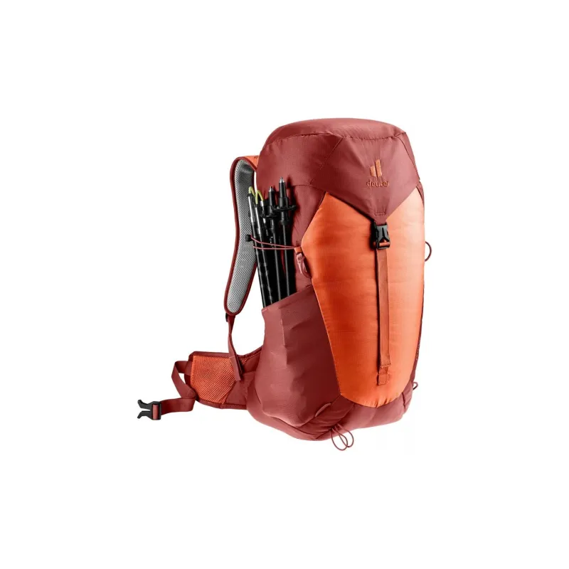 DEUTER Polyester Outdoor Hiking Bag Backpack Unisex Black Pepper Redwood-2