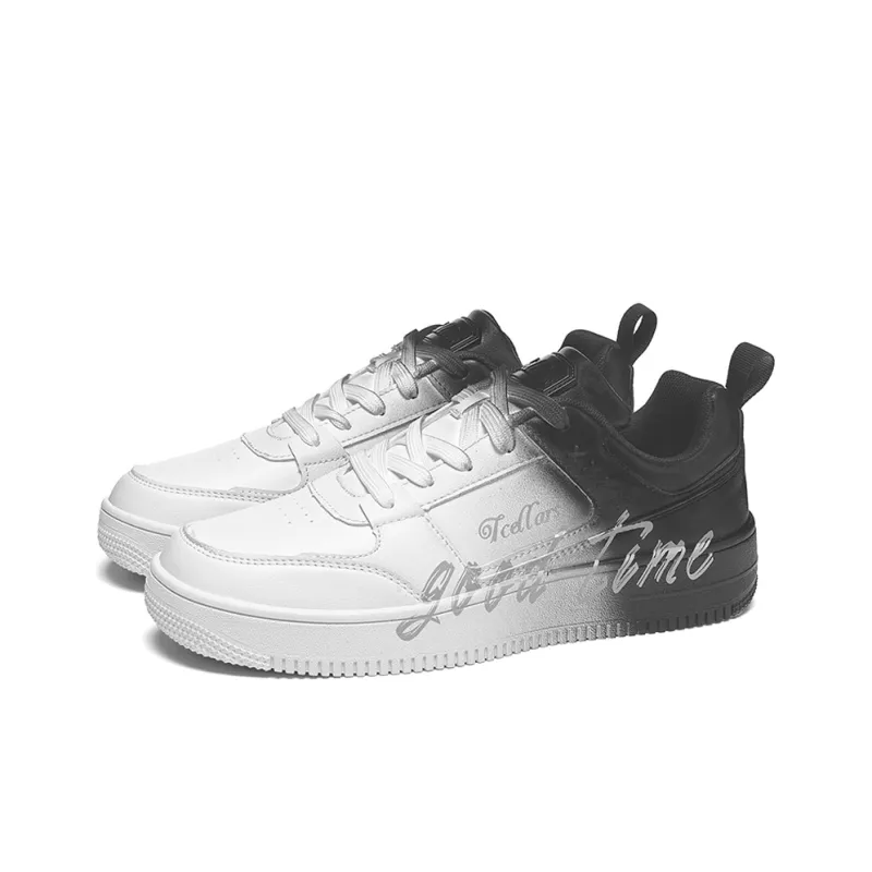 TCELLARS Skateboard Shoes Unisex Low Top White-32