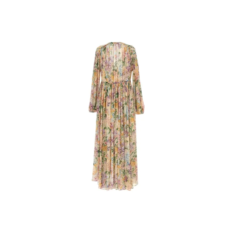 Zimmermann Halliday Gathered Maxi Dress-1