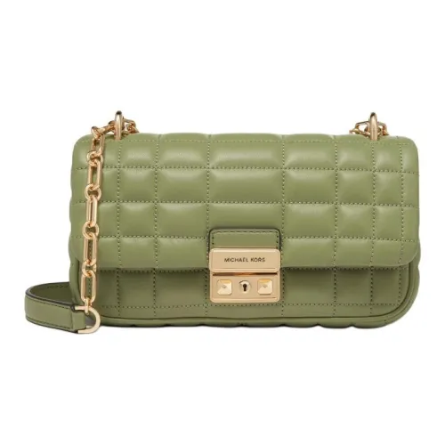 MICHAEL KORS Sheepskin Crossbody Bag, Shoulder Bag Small Size Women's Grass Green