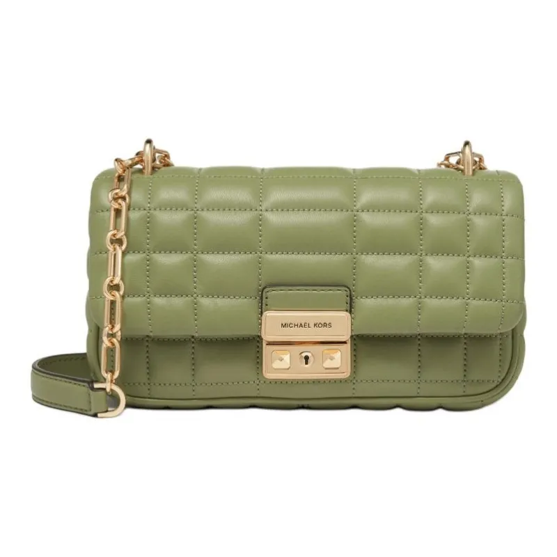 MICHAEL KORS Sheepskin Crossbody Bag, Shoulder Bag Small Size Women's Grass Green-0