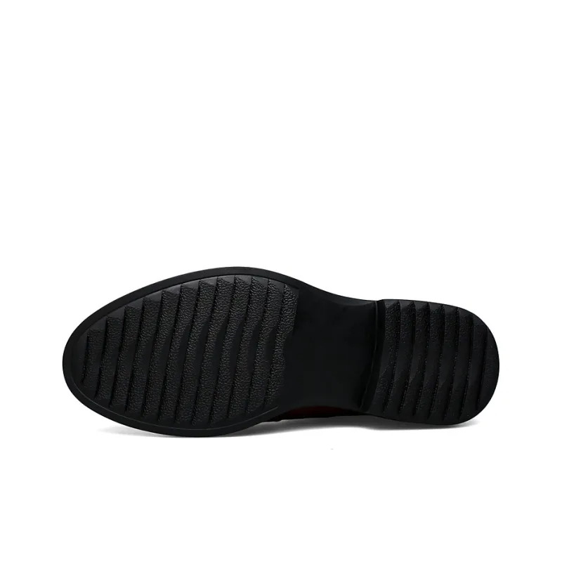 Black tailed Deer Dress Shoes Unisex-11