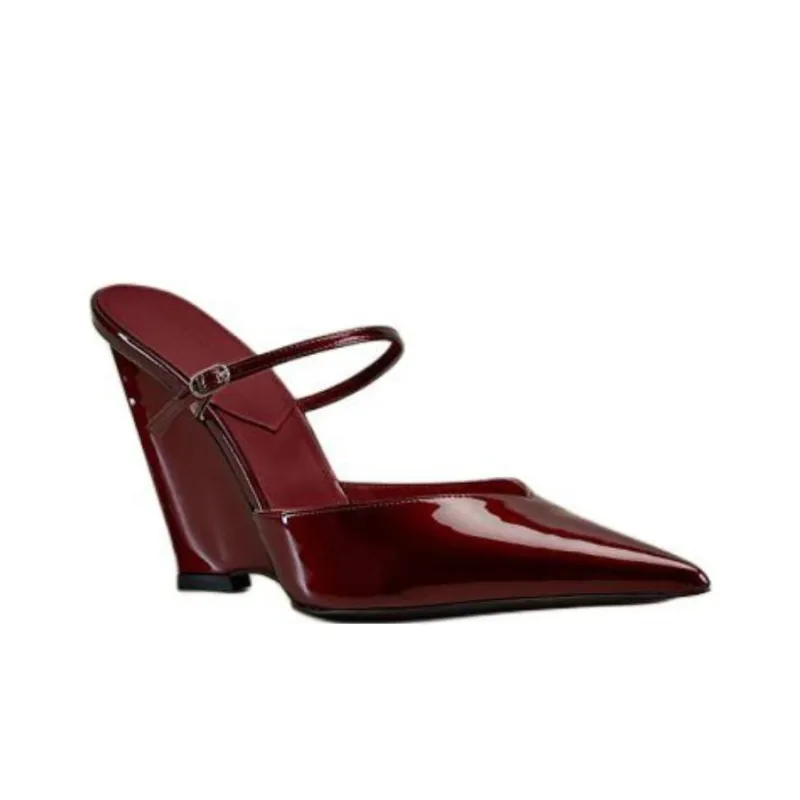 D'ACCORI Wrap-toe Slippers Women's Red-2
