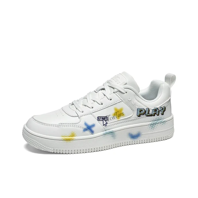 TCELLARS Skateboard Shoes Unisex Low Top White-104