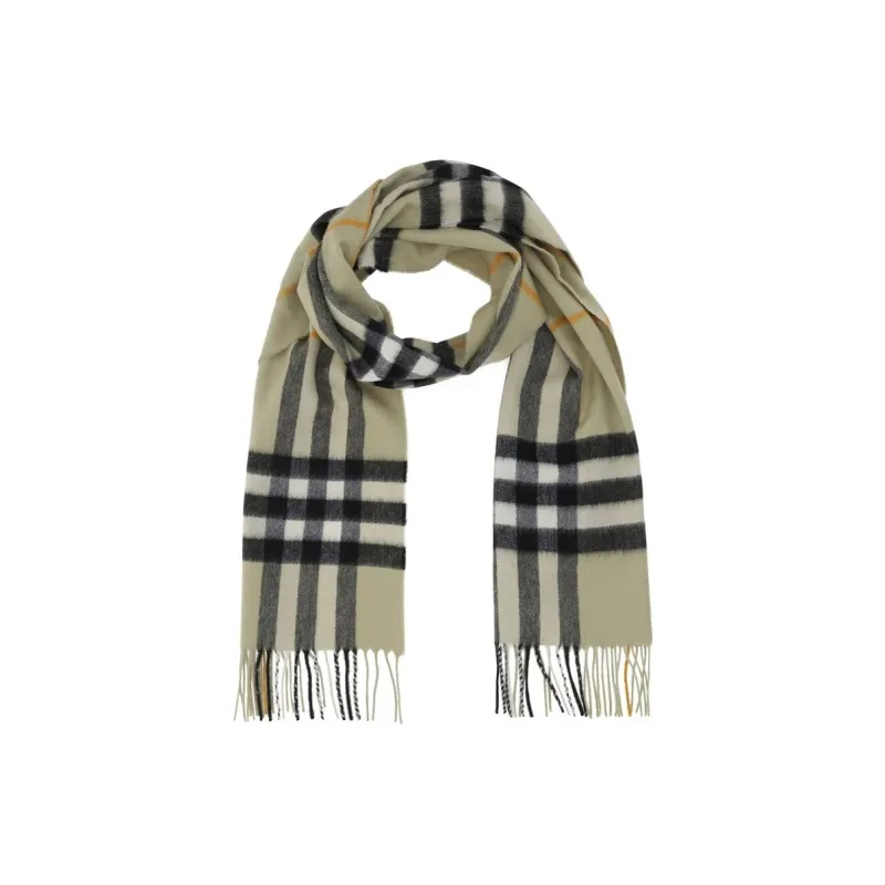 Burberry Check Cashmere Scarf-0