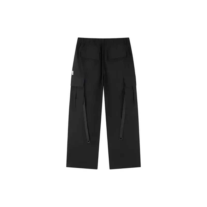 PEACEBIRD MEN Eye C Collaboration Series Casual Pants Men's Black-1