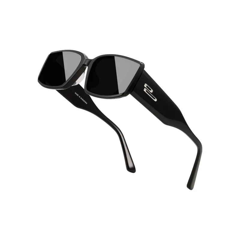 SUYAN Plate Frame Square Sunglasses Unisex-1