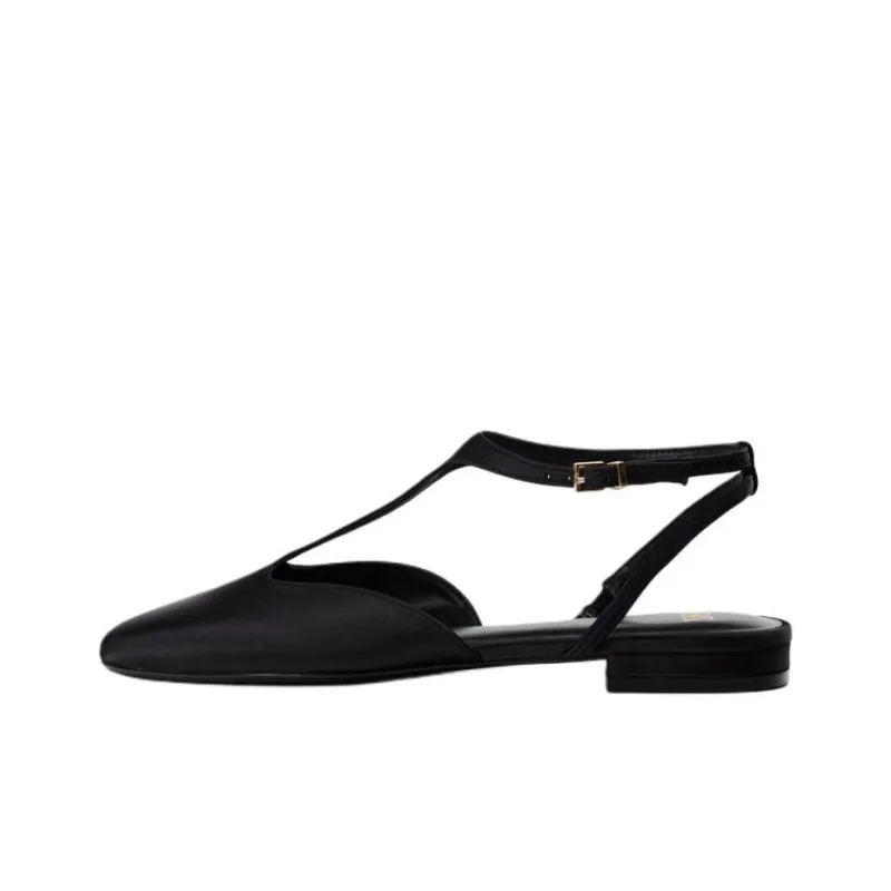 ZARA Casual Single Shoes Women's Black-0