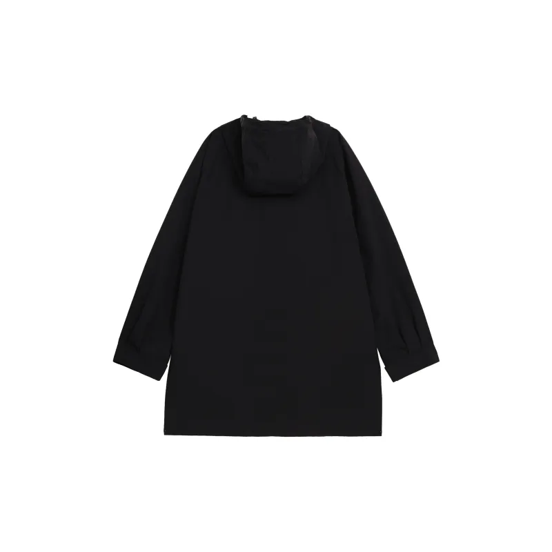 UNIQLO Trench Coat Unisex Black-1