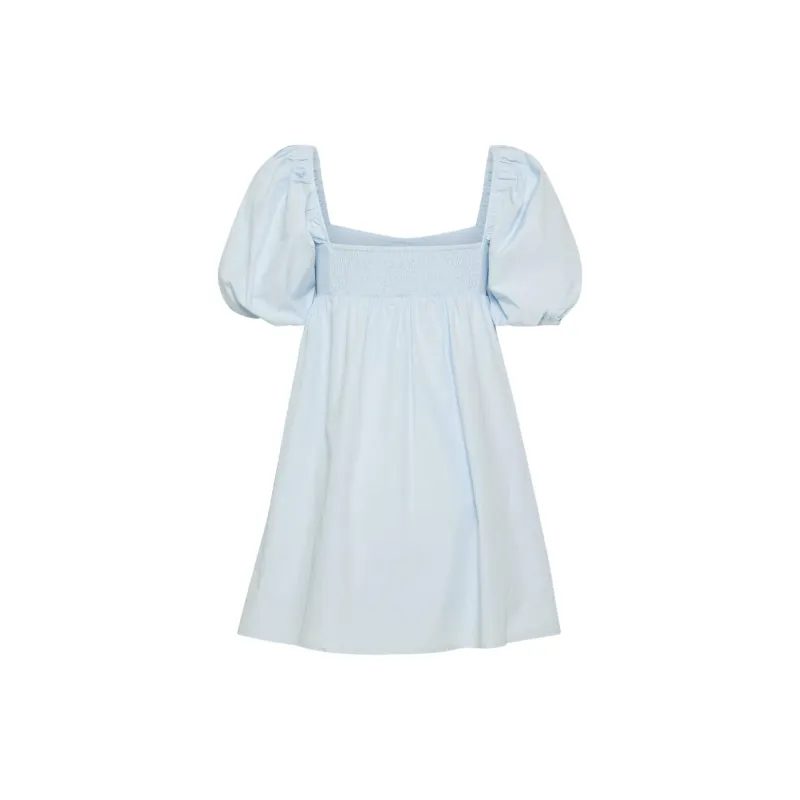 ARITZIA Wilfred Amuse Poplin Mini Dress Short-Sleeved Dresses Women's Classic Light Blue-1