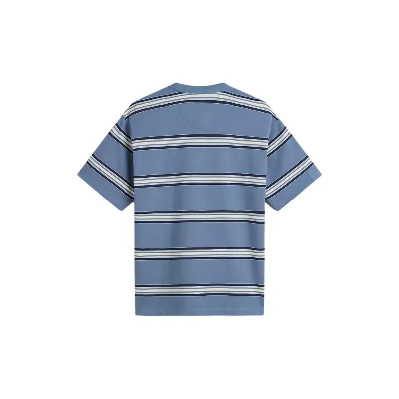 Vans Stripe Mesa T-Shirt Men's Blue-1