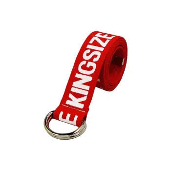 Mulinsen Korean Style Print Double Ring Buckle Fabric Belt Unisex Width: 3.8CM