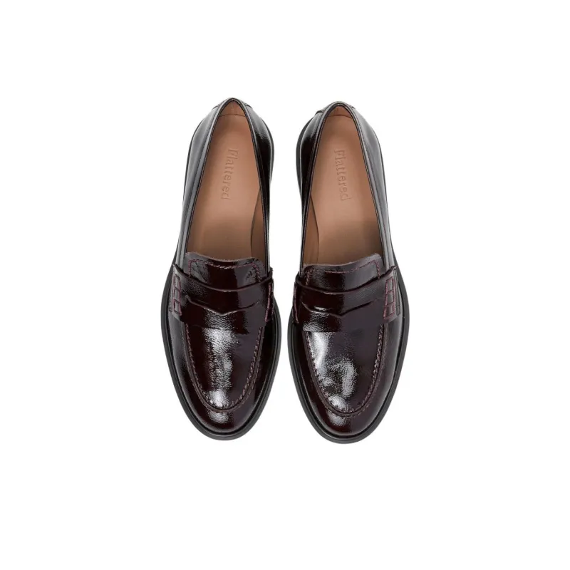 FLATTERED Loafers 2cm Women's Burgundy-3