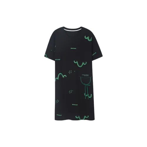 MIIOW Cool One Summer Series Nightgown Women's Black
