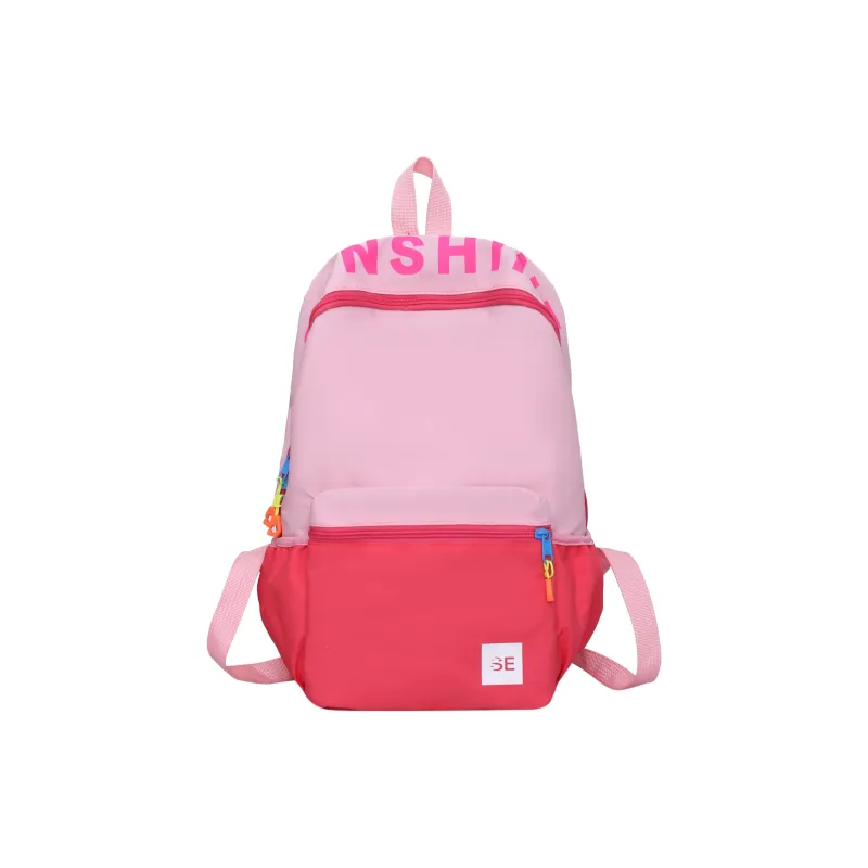 BAODIDAISHU Nylon Backpack Regular Women's Blue/Pink/Yellow/Red-4