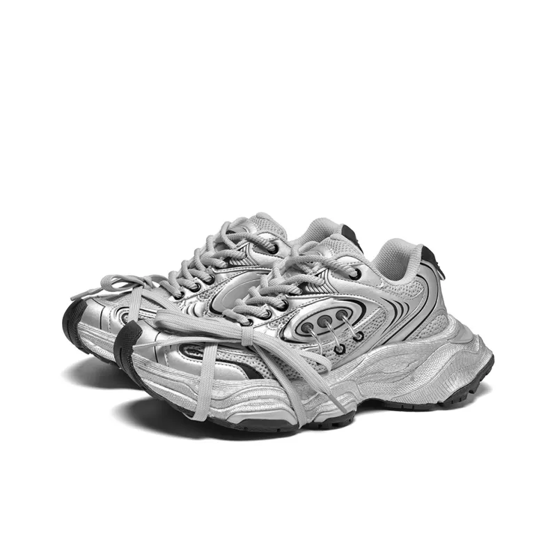 SK.TRIP Chunky Sneakers Unisex Low Top Linen Beige Regular/Space Silver Regular/Linen Beige Lace Up 1.0/Space Silver Lace Up 1.0/Linen Beige Lace Up 2.0/Space Silver Lace Up 2.0-3