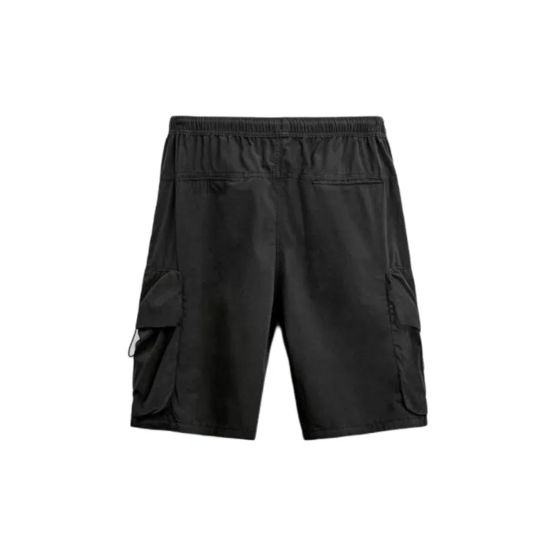 ZARA Cargo Shorts Men Black-1