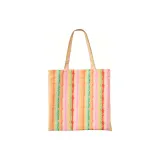 Rainbow Stripes/Orange Yellow Plaid