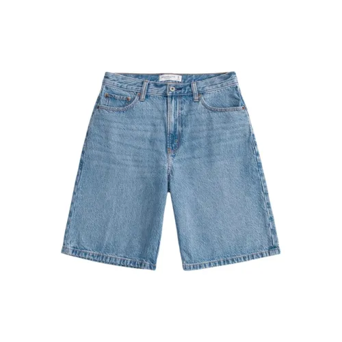 Abercrombie＆Fitch Denim Shorts Women's Indigo