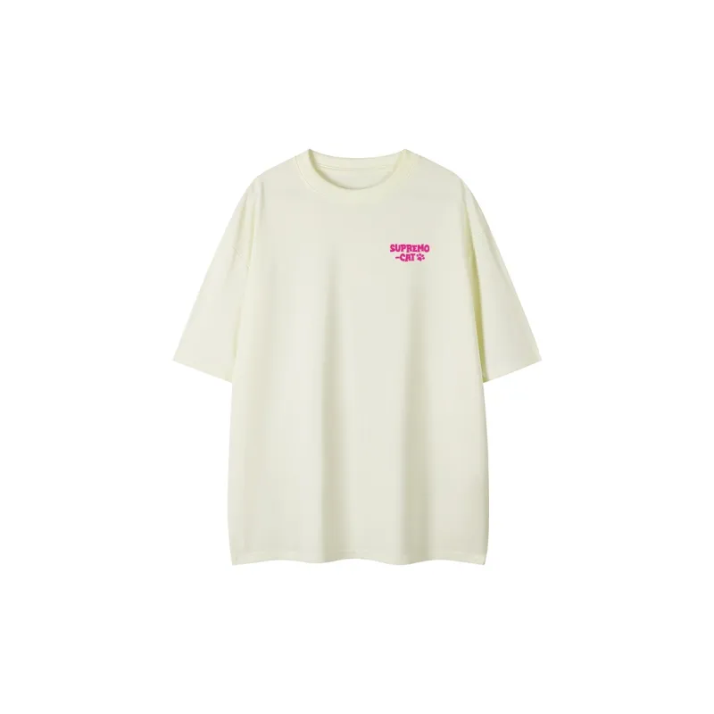 Supremo Cat T Shirts Unisex-3