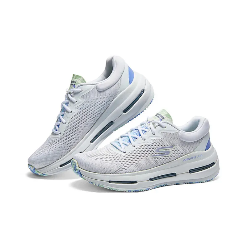 Skechers Arch Fit Anti Slip Wear Resistant Low Top Casual Shoes Women's Gray-2