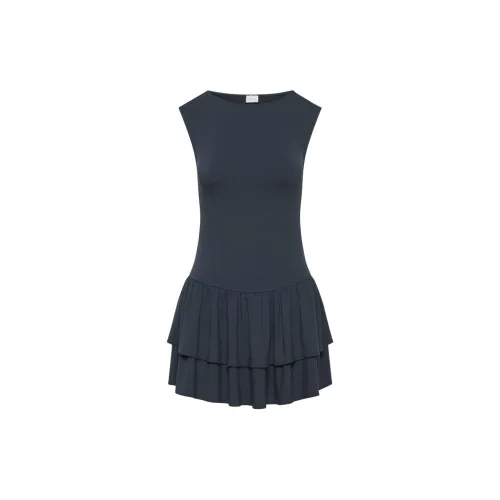 ARITZIA Sleeveless Dresses Women's Dark Night Navy/Blackout Navy