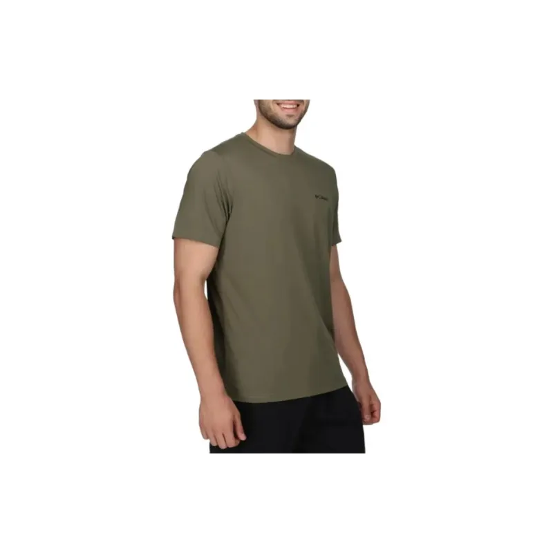Columbia T Shirts Men Green-3