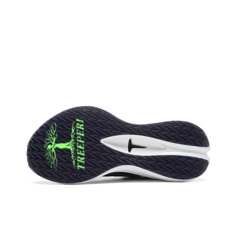 TREEPERI Low Top Carbon Plate Casual Marathon Training Sprint Running Shoes Unisex Cosmic Black-7