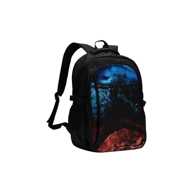 CMLZIUA Oxford Backpack Unisex Black-2