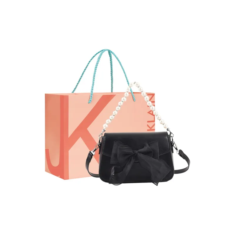 JANE KLAIN Synthetic Leather Handbag Shoulder Bag Crossbody Bag Regular Women's Pink/Black/White-7