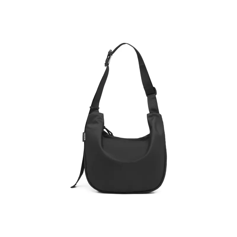 TAKI Oxford Dumpling Bag Handbag Shoulder Bag Medium Size Unisex Black/White/Khaki-8