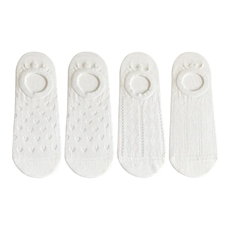 XXLLG No Show Socks Women's 4 Pack-5