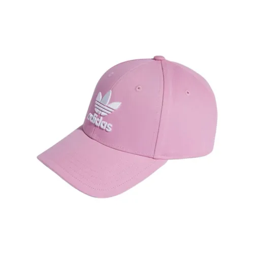 Adidas Cotton Baseball Caps Unisex Pink