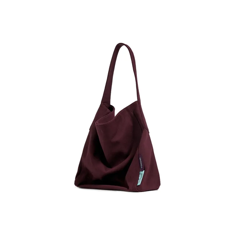 YUMCHIC 100% Cotton Twill Canvas Handbag Shoulder Bag Large Size Women's Multicolor-1