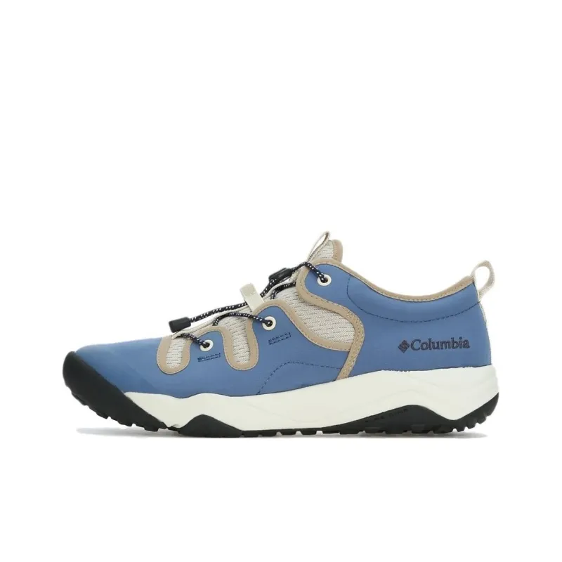 Columbia Anti-Slip And Wear-Resistant Breathable Low-Top Casual Shoes Unisex Blue Beige-0