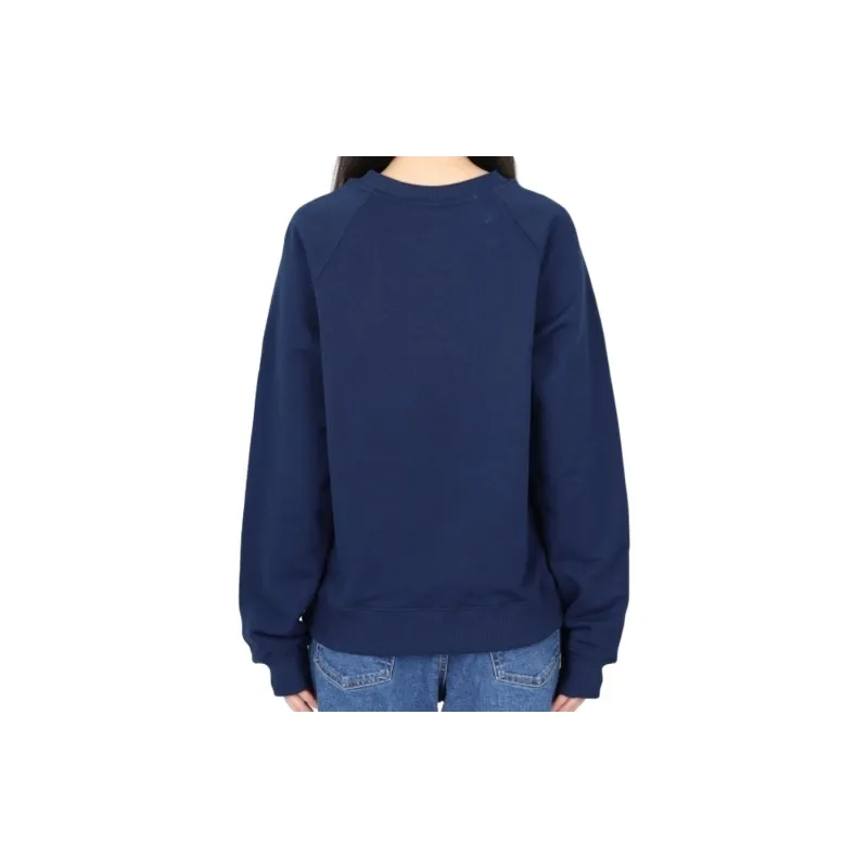 MSGM Logo Printed Crewneck Sweatshirt-1