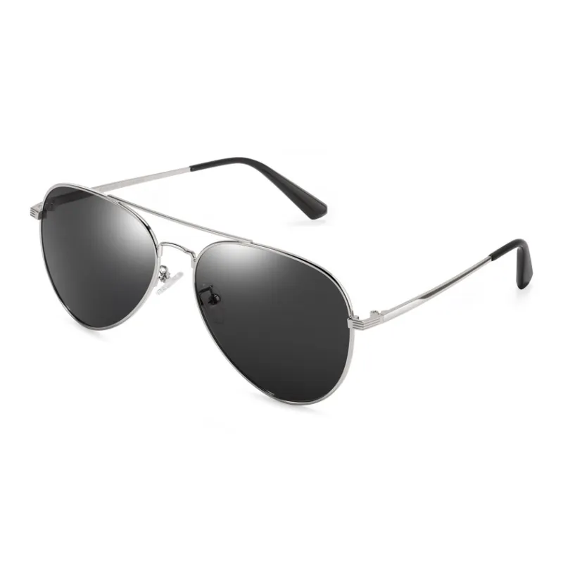 JIGOTT Plate And Metal Aviator Sunglasses Men's-4