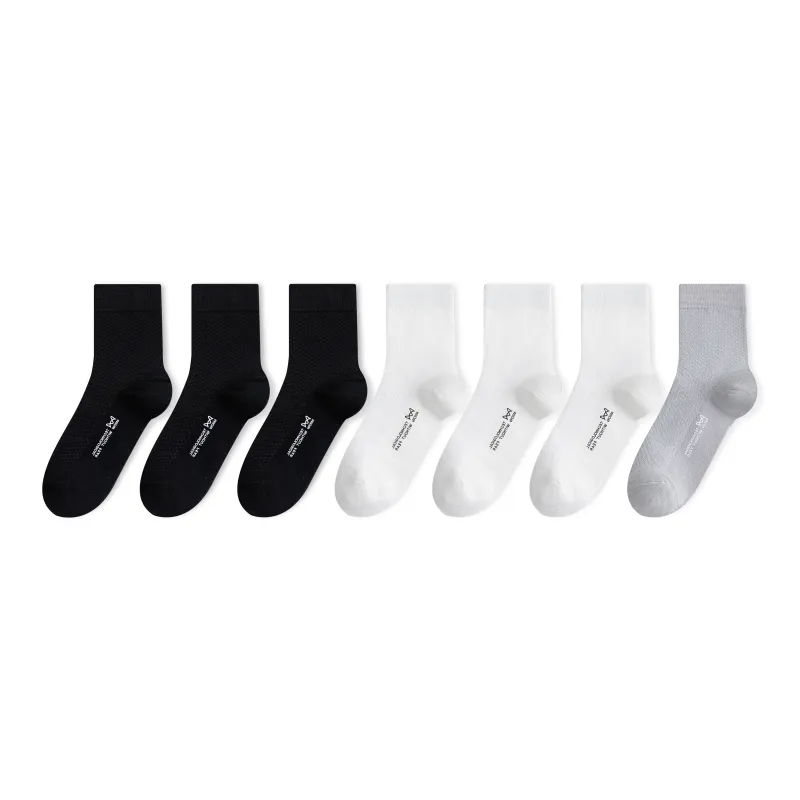 MIIOW Cool One Summer Series Mid Calf Socks Unisex Combo Set-16